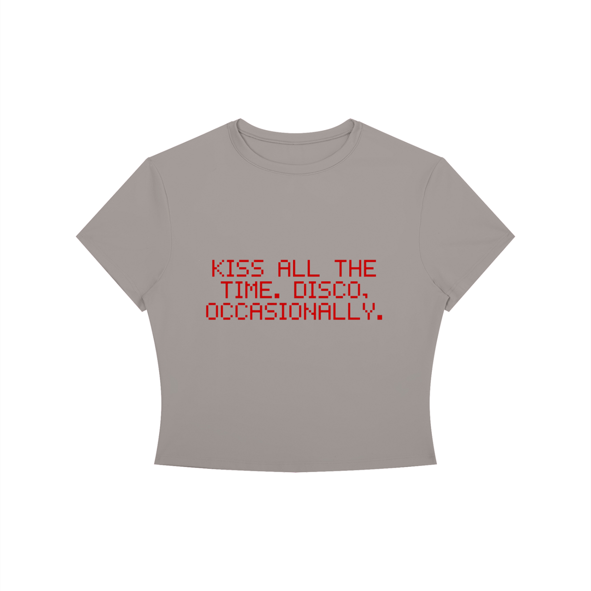 KISS ALL THE TIME, DISCO OCCASIONALLY baby tee