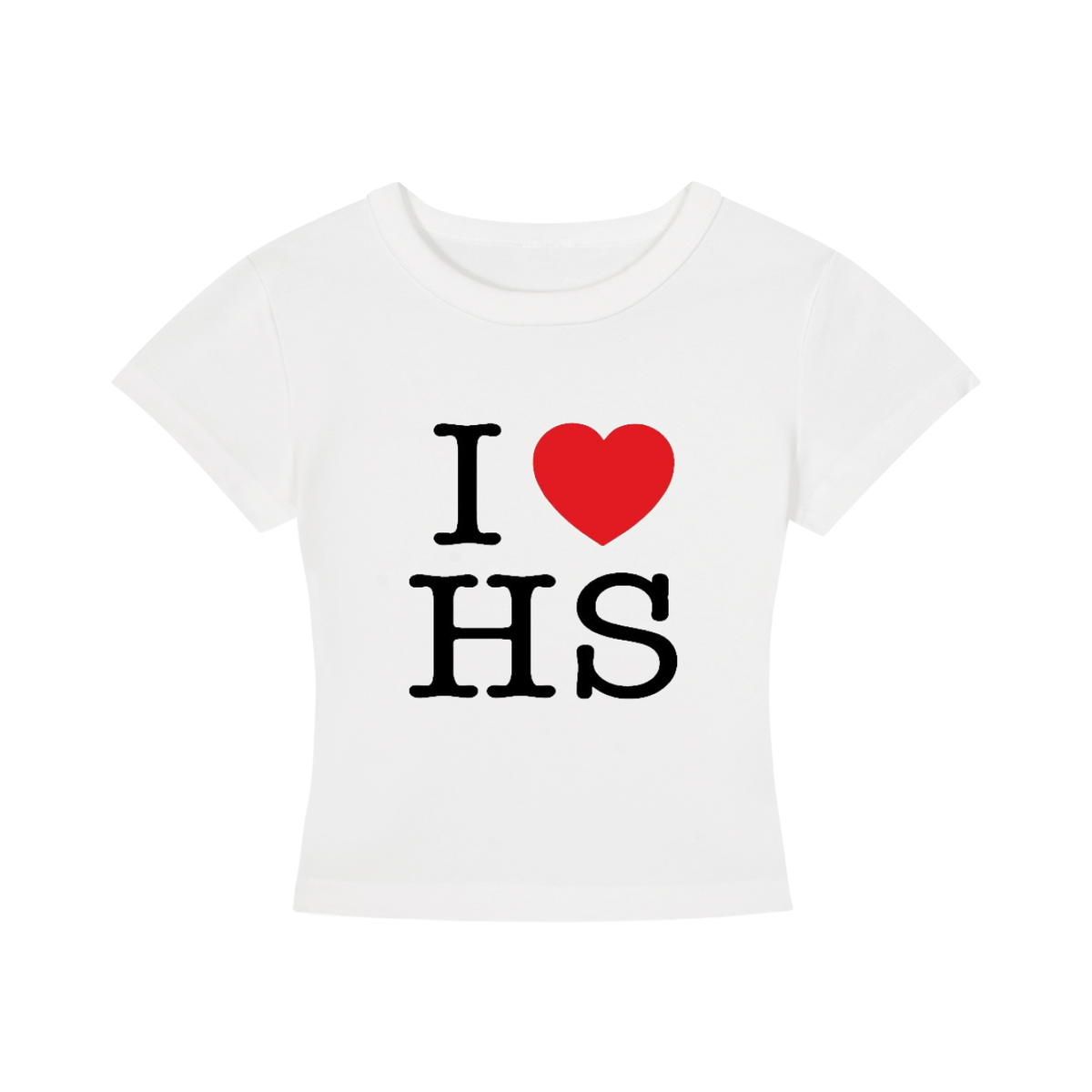 I love HS baby tee
