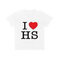 I love HS | Kids Crewneck Tee